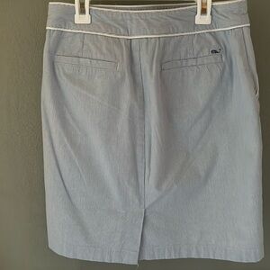 Vineyard Vines Blue Striped Skirt